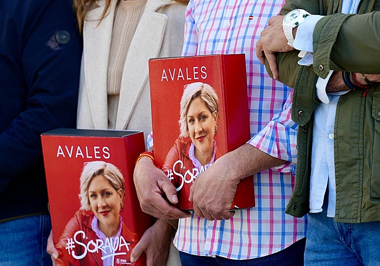 La presentación hoy de avales, primer termómetro para los candidatos a liderar el PSOE